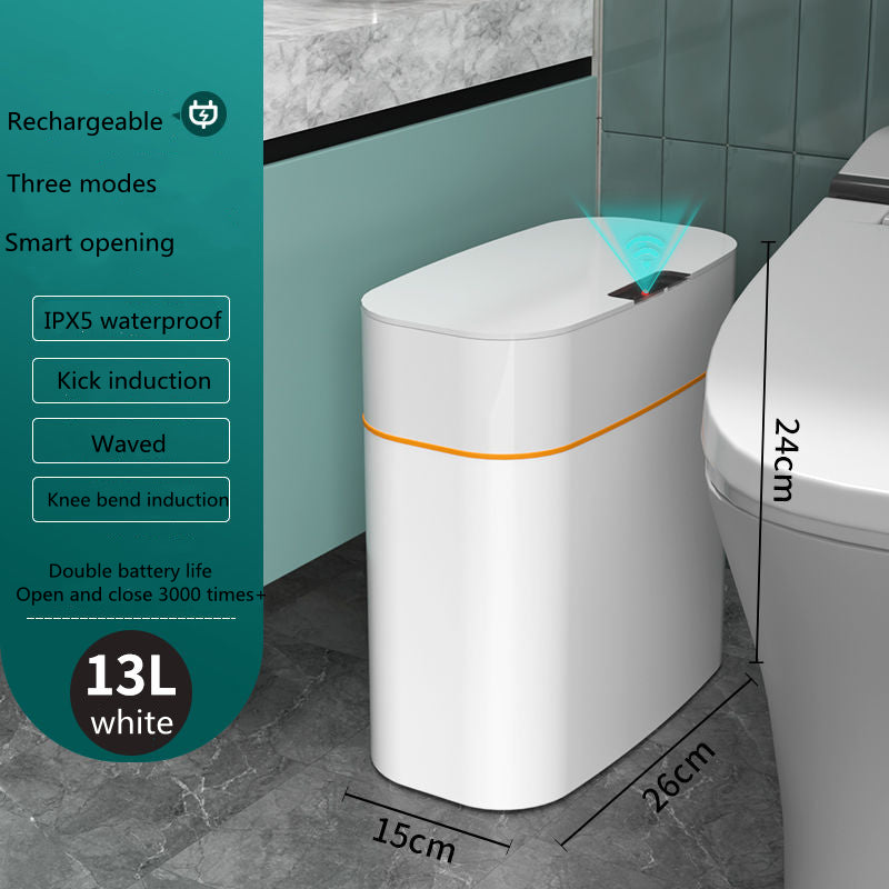 Smart Automatic Sensor Trash Can with Lid