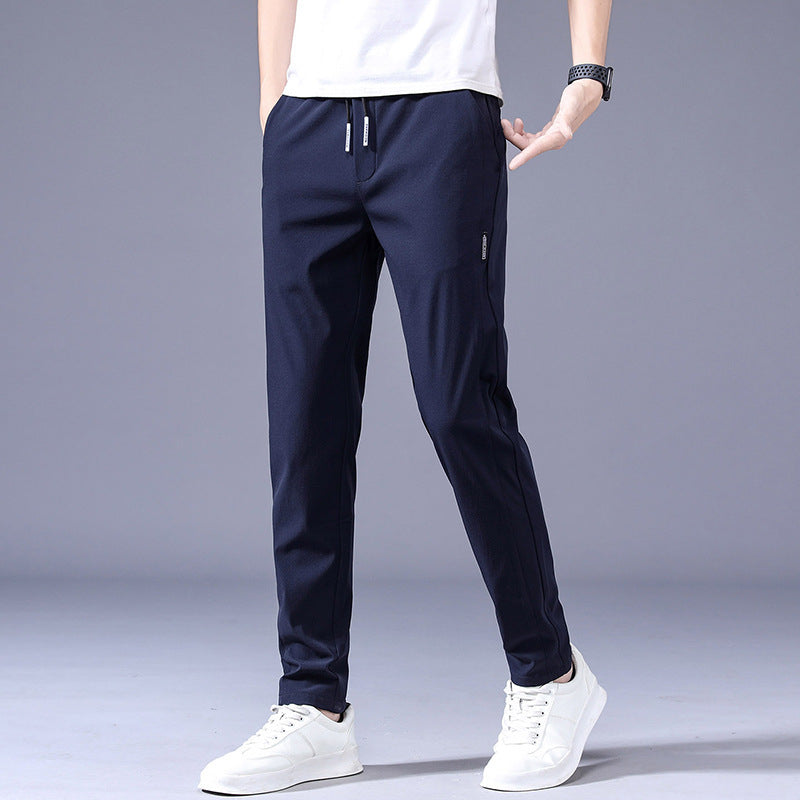 Men’s Drawstring Casual Trousers