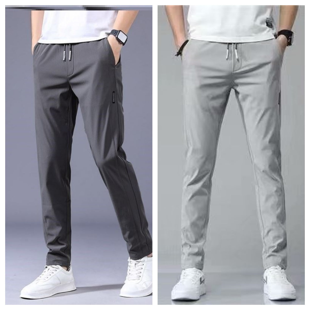 Men’s Drawstring Casual Trousers