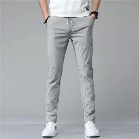 Men’s Drawstring Casual Trousers