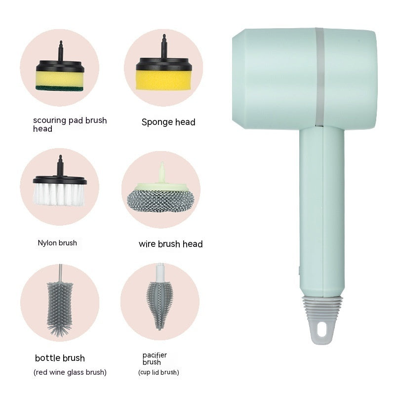 Electric Wireless Cleaning Brush