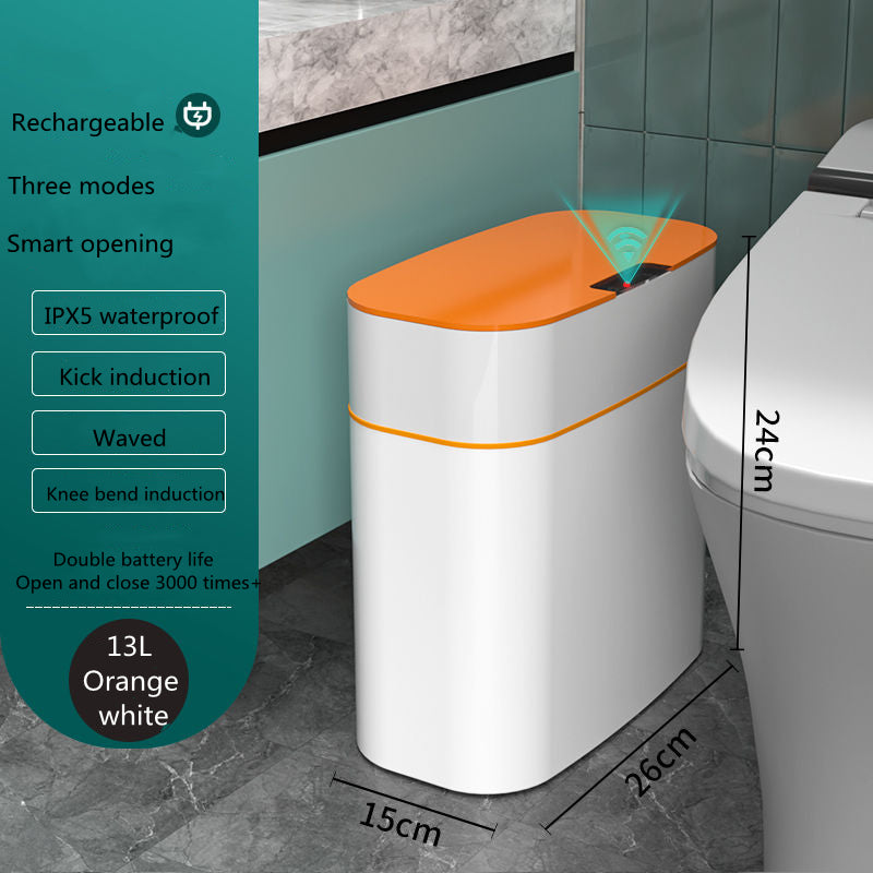 Smart Automatic Sensor Trash Can with Lid