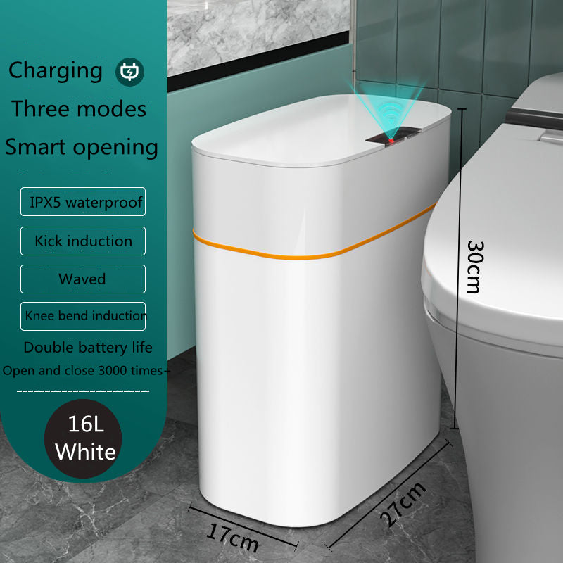 Smart Automatic Sensor Trash Can with Lid
