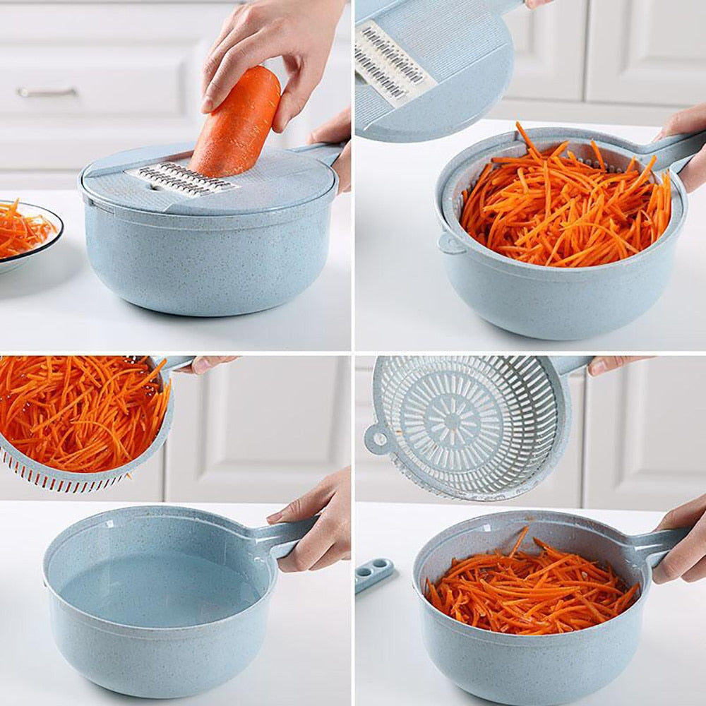 8-in-1 Mandoline Slicer Set