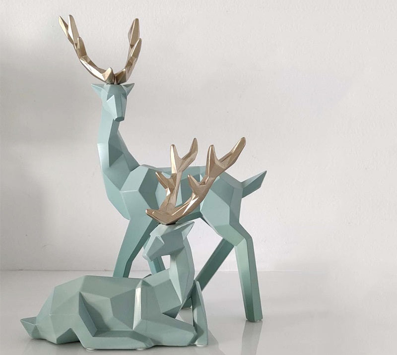 Deer Resin Sculpture
