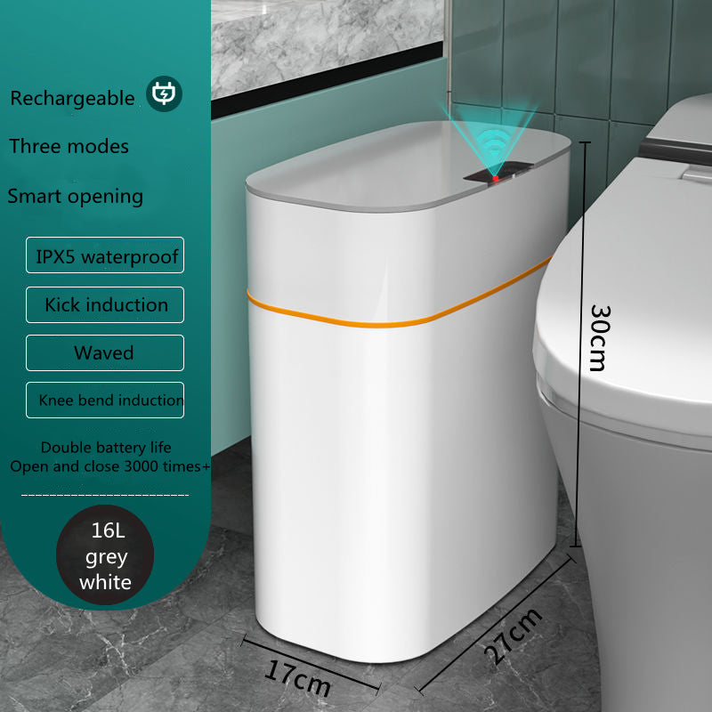 Smart Automatic Sensor Trash Can with Lid