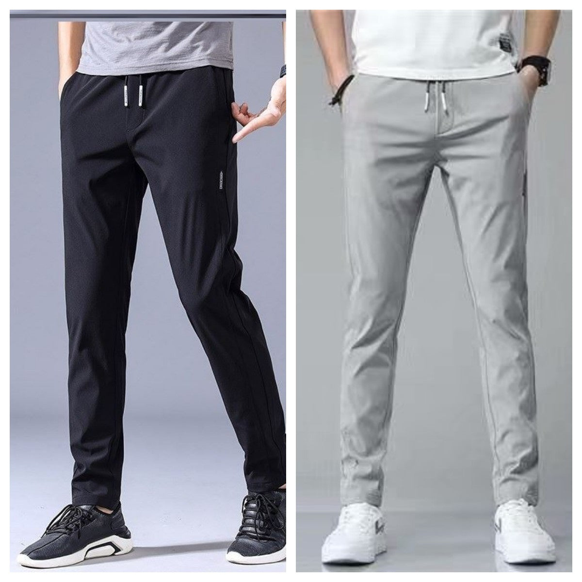 Men’s Drawstring Casual Trousers