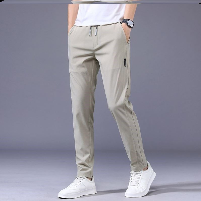Men’s Drawstring Casual Trousers