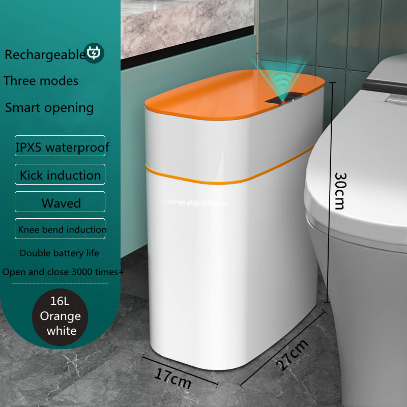 Smart Automatic Sensor Trash Can with Lid
